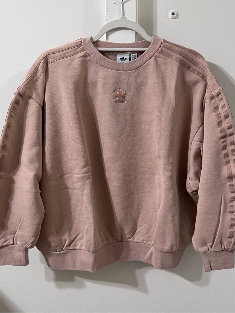 adidas Women’s Crewneck Sweatshirt - Dusty Pink